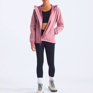 North Face Pink Jacket w Fleece Inside